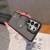 CaseSun-Magnetic Camera Ring Stand Case for Samsung S26/S25/S24 Series