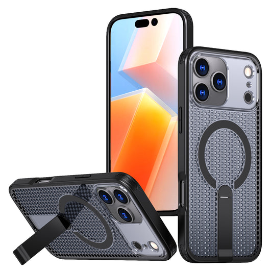 CASESUN-Honeycomb MagSafe Kickstand Case for iPhone 17 Pro Max