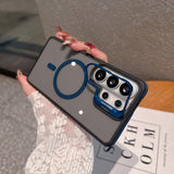 CaseSun-Magnetic Camera Ring Stand Case for Samsung S26/S25/S24 Series