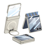 CASESUN Galaxy Z Flip 7 Case with 360° Magnetic Stand