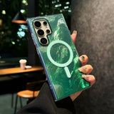 Glacier Shine Magnetic Case for Samsung S25 Edge