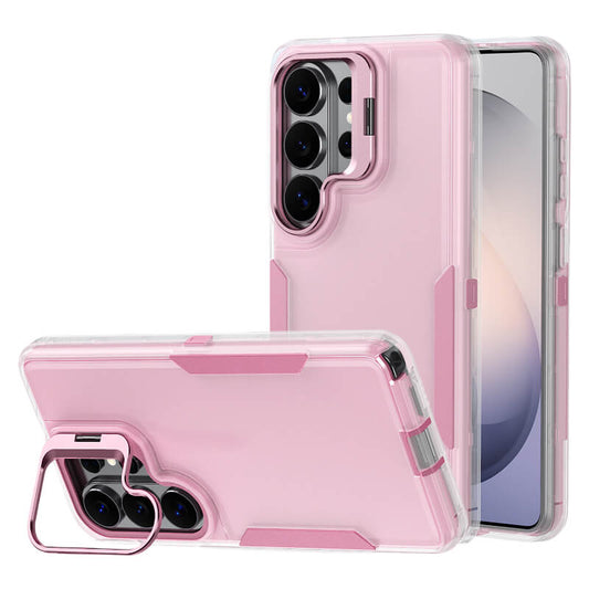 CASESUN 2-in-1 Anti-Drop Phone Case with Lens Stand for Samsung S26 Series