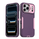 CASESUN 2-in-1 Anti-Drop Phone Case with Lens Stand for iPhone Series