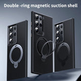 360° Magnetic Ring Stand Case for Samsung Galaxy S25 Ultra