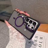 CaseSun-Magnetic Camera Ring Stand Case for Samsung S26/S25/S24 Series