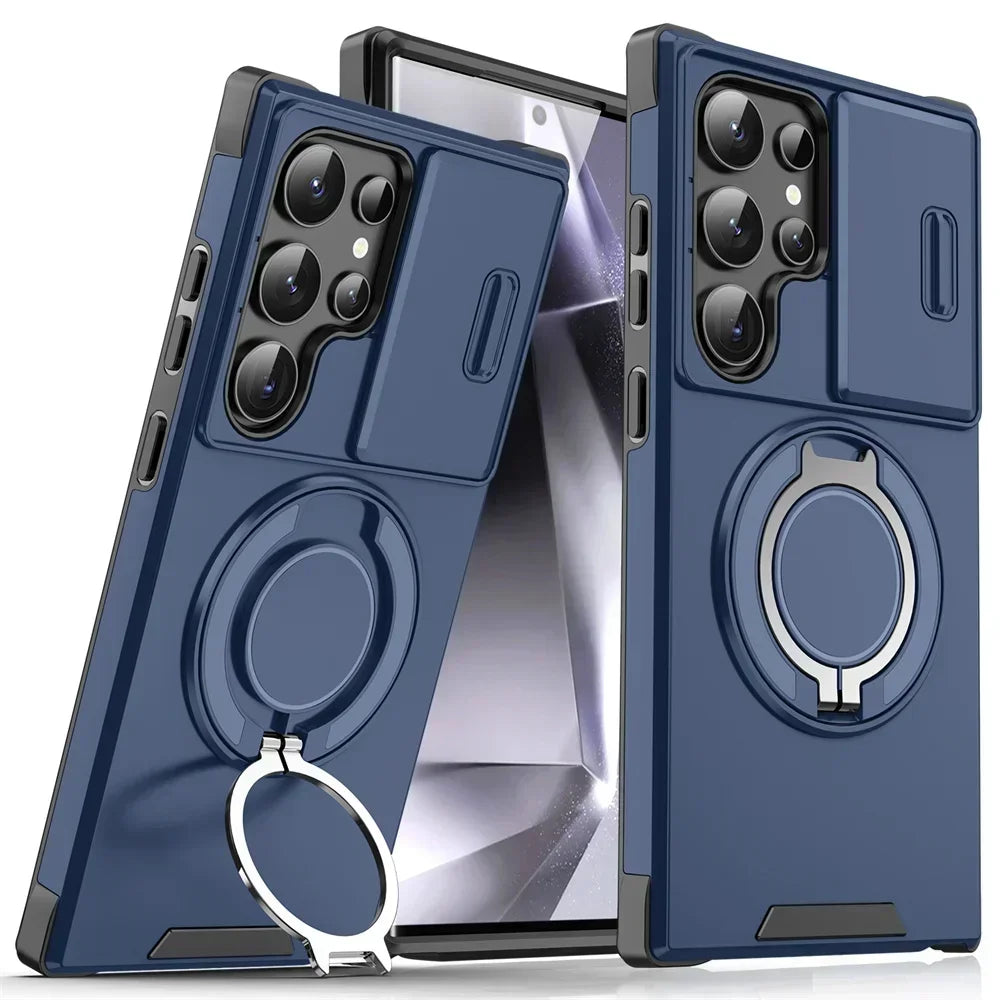 Premium Armor Kickstand Case for Samsung S25 Ultra| CASESUN®