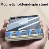 CASESUN Galaxy Z Flip 7 Case with 360° Magnetic Stand