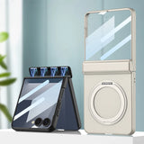 CASESUN Galaxy Z Flip 7 Case with 360° Magnetic Stand