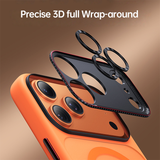 CASESUN precise 3D wrap-around metal lens protector for iPhone 17 Pro Max case