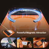 CASESUN iPhone 17 Pro Max case with N56S strong magnet ring for MagSafe fast charging