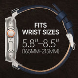 CASESUN Men's Genuine Leather Apple Watch Strap