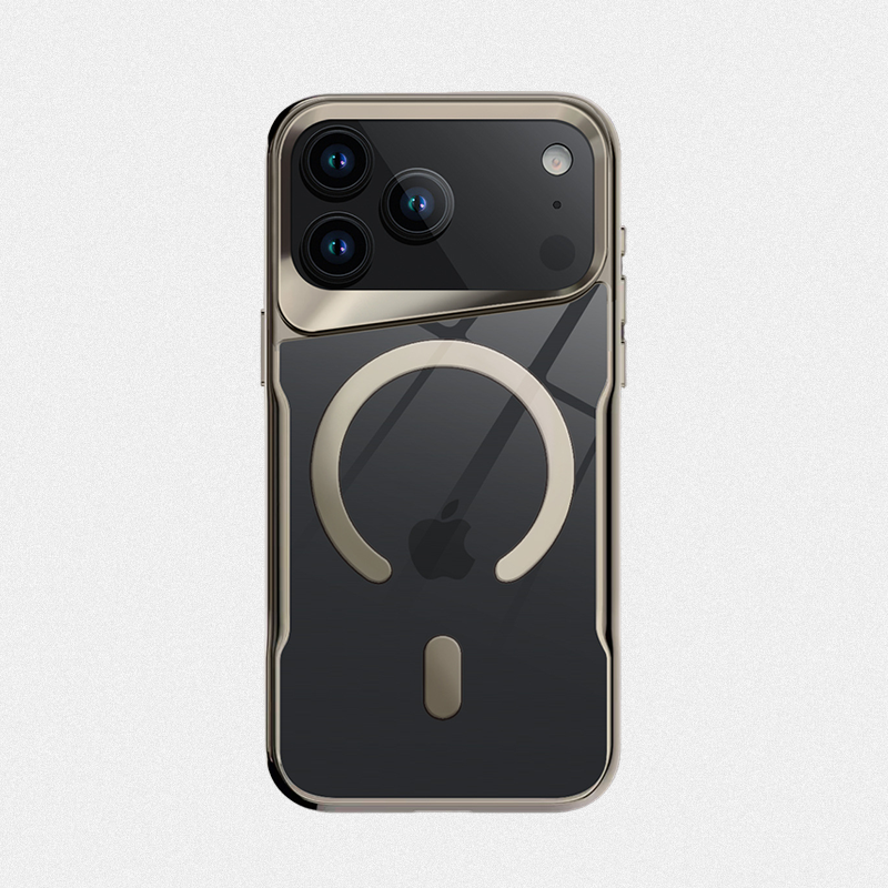 iPhone 17 Pro Max MagSafe Case available in multiple colors – gold.