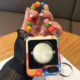 CASESUN Oil Painting Heart Case for  Samsung Galaxy Z Flip 6/5/4/3