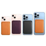 CASESUN Magnetic Leathe Card Holder for iPhone 17/16/15/14 Series