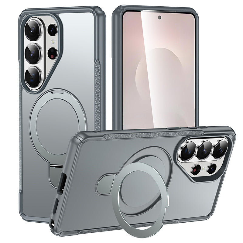 CaseSun-Military-Grade Protection Magnetic Kickstand Case For Samsung S25 Ultra