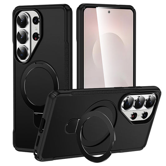 CaseSun-Military-Grade Protection Magnetic Kickstand Case For Samsung S25 Ultra