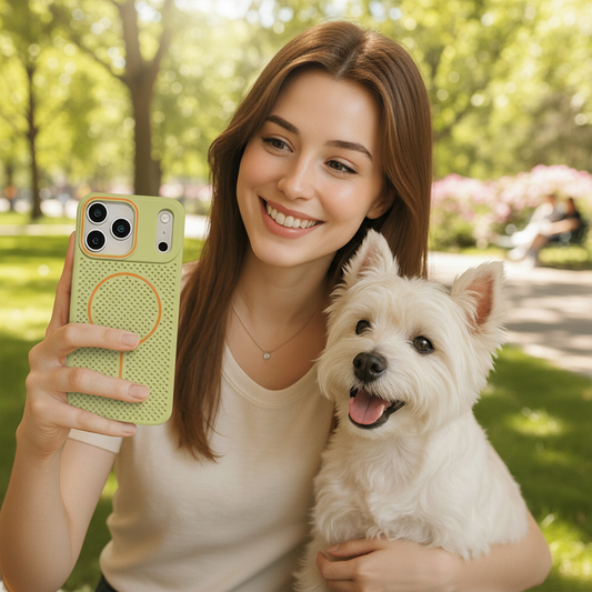 CaseSun-Summer Airflow MagSafe Case For iPhone 17 Series
