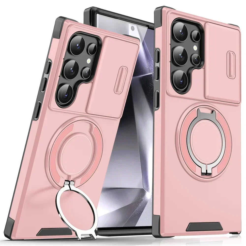 Premium Armor Kickstand Case for Samsung S25 Ultra| CASESUN®