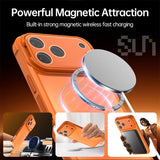 CASESUN Strong magnetic attraction for MagSafe charging and accessories on iPhone 17 Pro Max case.